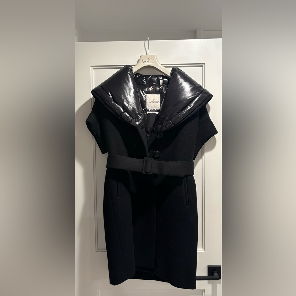 Moncler Women’s Down Collar Wool Coat size 3